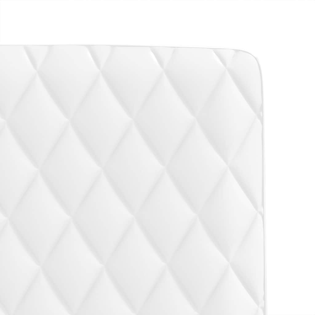 Καρέκλες Τραπεζαρίας 2 τεμ. Λευκές από Συνθετικό Δέρμα - Pakobazaar