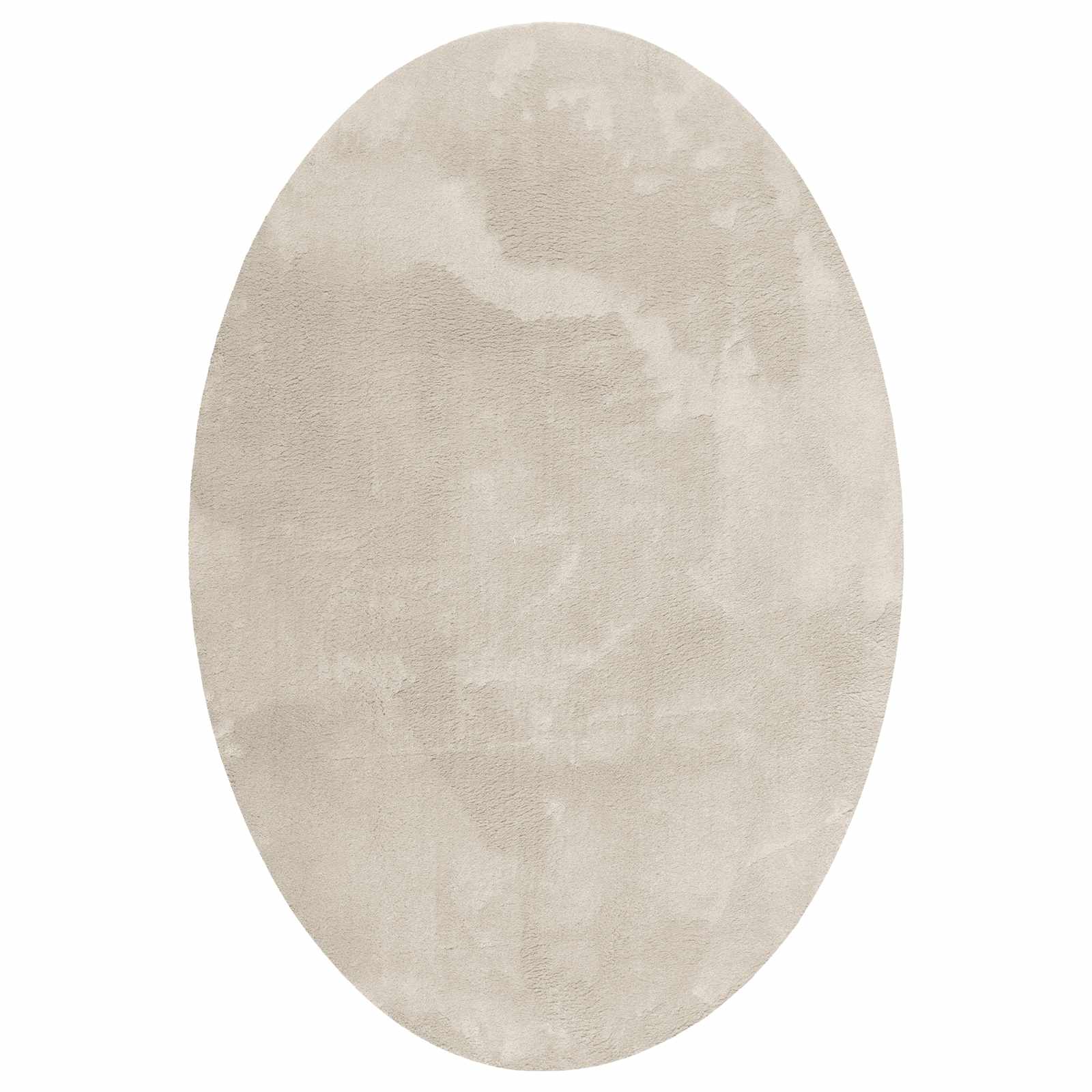 Χαλιά χώρου Ωοειδής HUARTE Μπεζ 140 x 200 cm 100% Πολυεστέρας - Pakobazaar