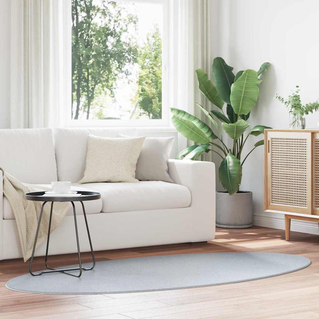 Χαλιά χώρου Ωοειδής HUARTE Γκρι 120 x 170 cm 100% Πολυεστέρας - Pakobazaar