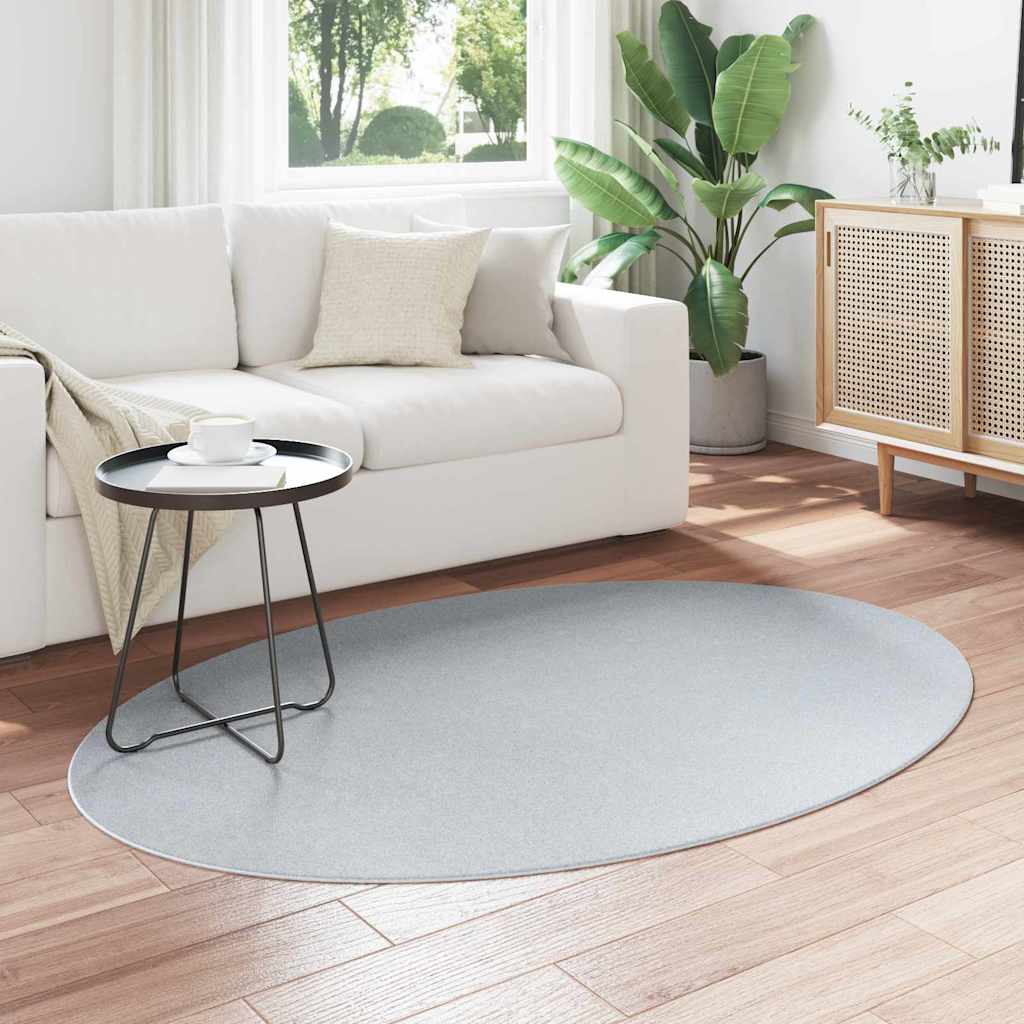 Χαλιά χώρου Ωοειδής HUARTE Γκρι 120 x 170 cm 100% Πολυεστέρας - Pakobazaar