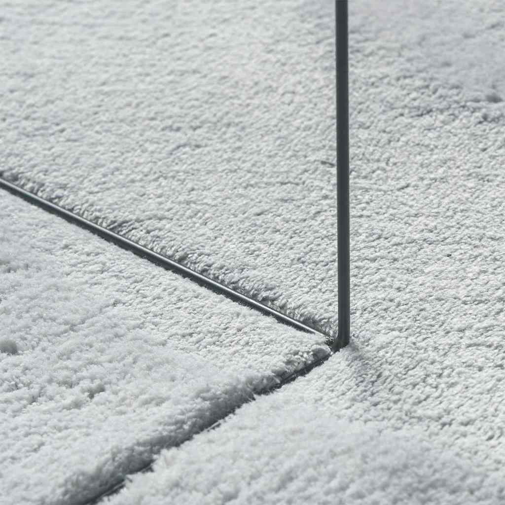 Χαλιά χώρου Ωοειδής HUARTE Γκρι 140 x 200 cm 100% Πολυεστέρας - Pakobazaar