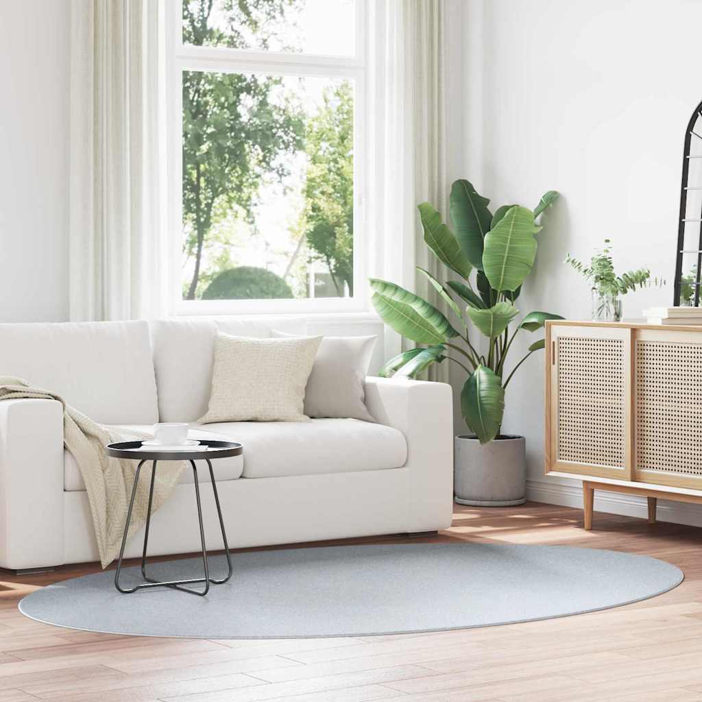 Χαλιά χώρου Ωοειδής HUARTE Γκρι 160 x 230 cm 100% Πολυεστέρας - Pakobazaar