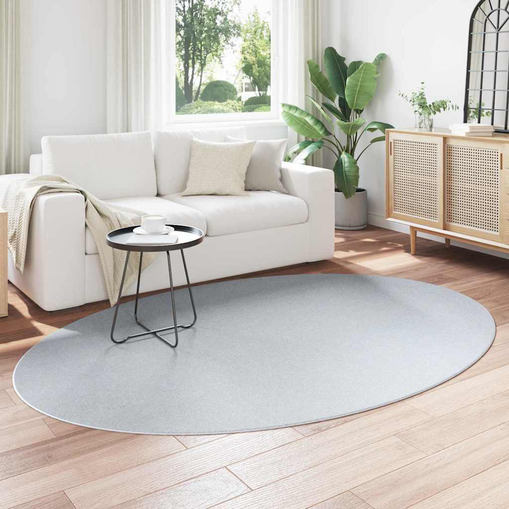 Χαλιά χώρου Ωοειδής HUARTE Γκρι 160 x 230 cm 100% Πολυεστέρας - Pakobazaar