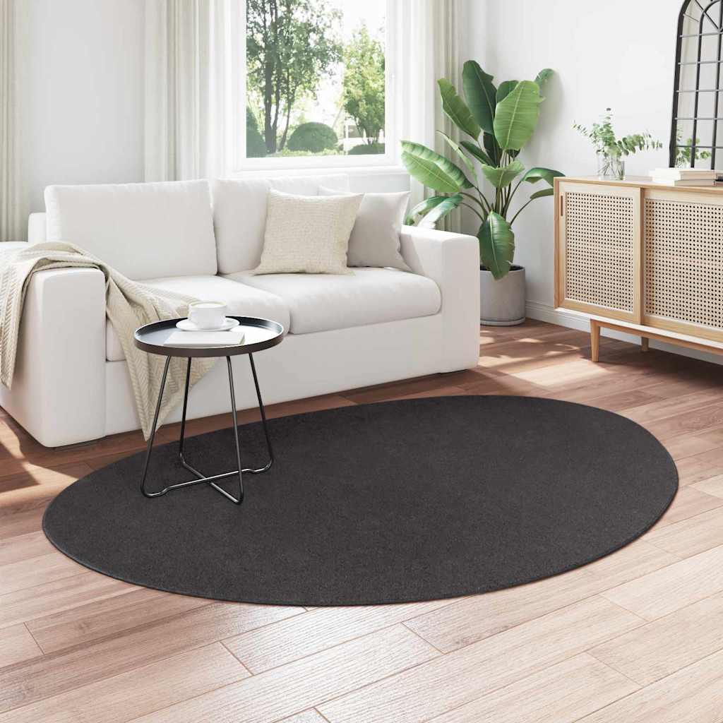 Χαλιά χώρου HUARTE Ανθρακί 140 x 200 cm Πολυεστέρας - Pakobazaar