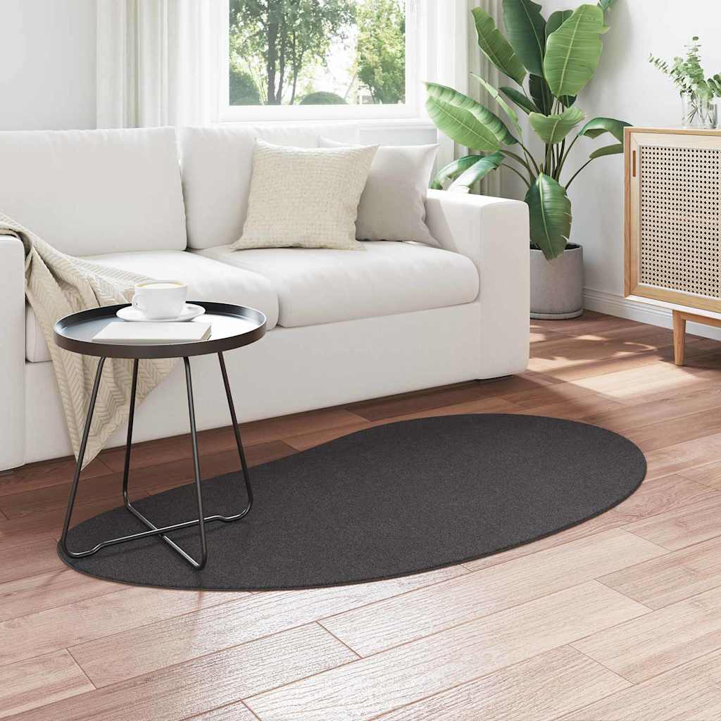 Χαλί HUARTE Ανθρακί 80 x 150 cm Πολυεστέρας