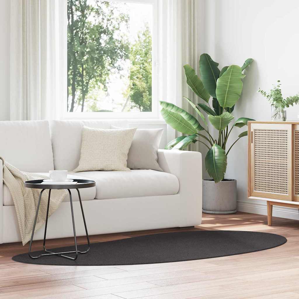 Χαλιά χώρου HUARTE Ανθρακί 100 x 200 cm Πολυεστέρας - Pakobazaar