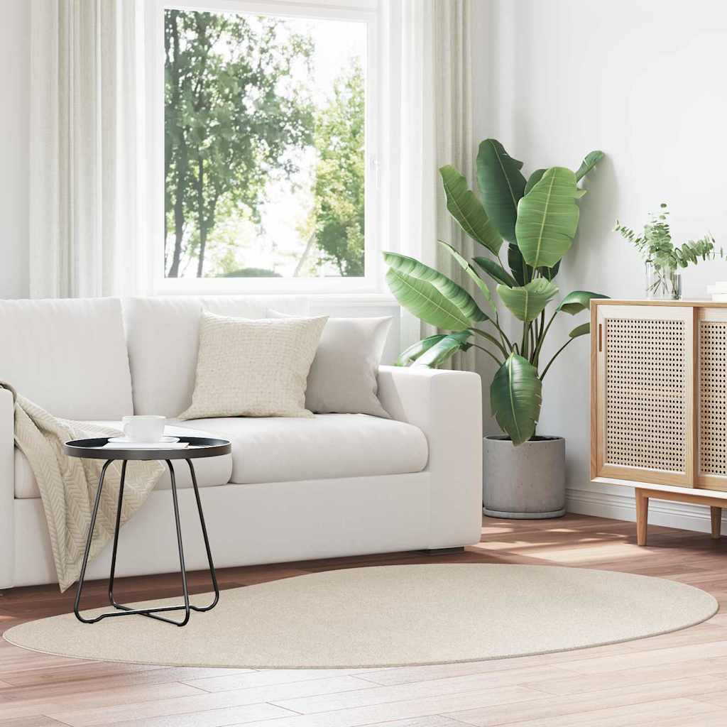 Χαλιά χώρου HUARTE Μπεζ 140 x 200 cm Πολυεστέρας - Pakobazaar