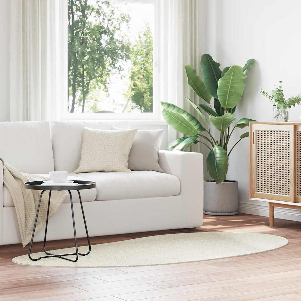 Χαλιά χώρου HUARTE Κρεμ 100 x 200 cm Πολυεστέρας - Pakobazaar