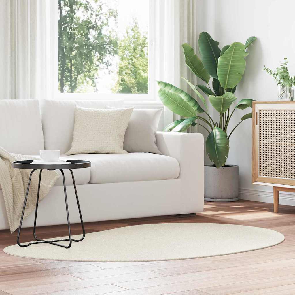 Χαλιά χώρου HUARTE Κρεμ 120 x 170 cm Πολυεστέρας - Pakobazaar