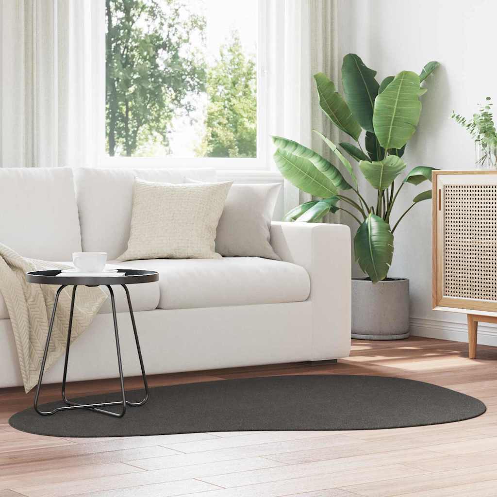 Χαλιά χώρου HUARTE Ανθρακί 120 x 170 cm Πολυεστέρας - Pakobazaar