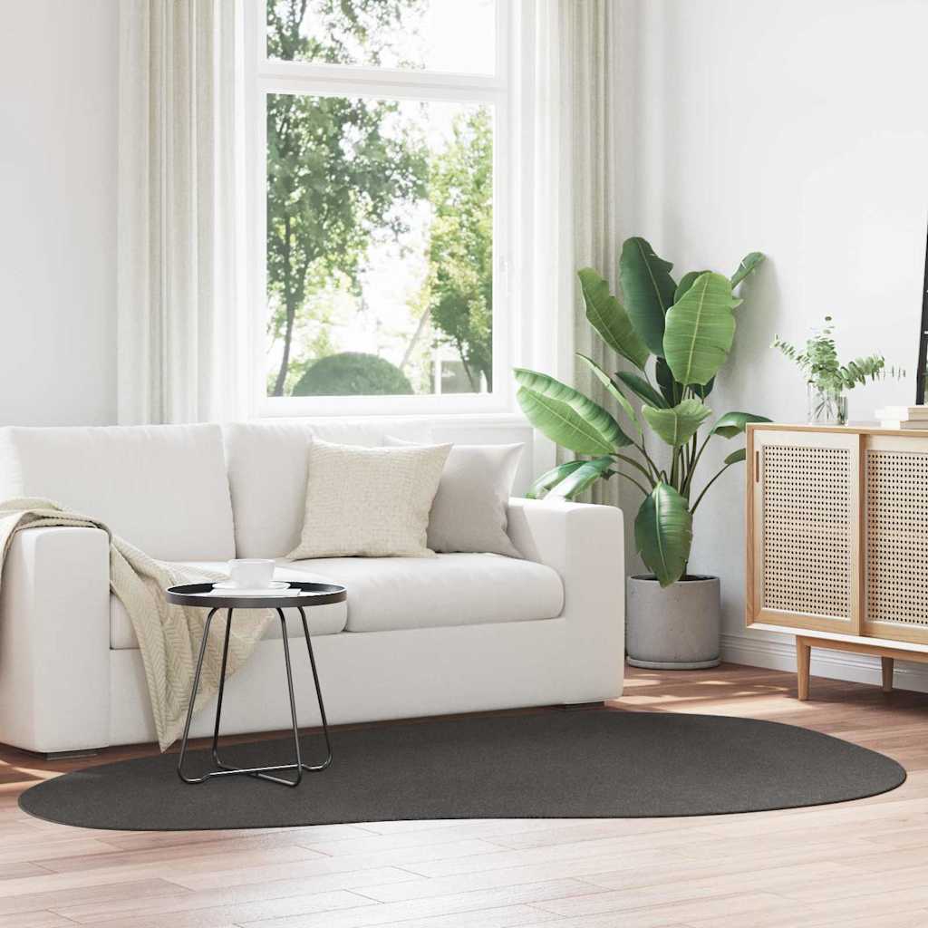 Χαλιά χώρου HUARTE Ανθρακί 160 x 230 cm Πολυεστέρας - Pakobazaar