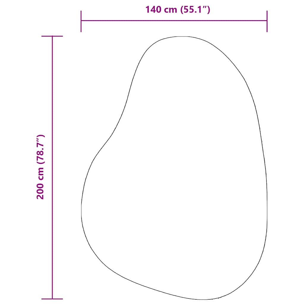 Χαλί HUARTE Γκρι 140 x 200 cm Πολυεστέρας - Pakobazaar