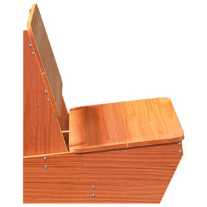 Καρέκλες κήπου 2 τεμάχια Κερί καφέ 60x64x70,5 cm