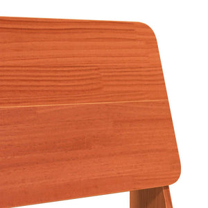 Καρέκλες κήπου 2 τεμάχια Κερί καφέ 60x64x70,5 cm