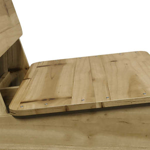 Καρέκλες κήπου  2 τεμάχια 60x64x70,5 cm Εμποτισμένο ξύλο πεύκο