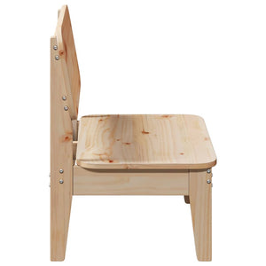 Καρέκλα κήπου  60x52,5x72 cm Πεύκο μασίφ ξύλο