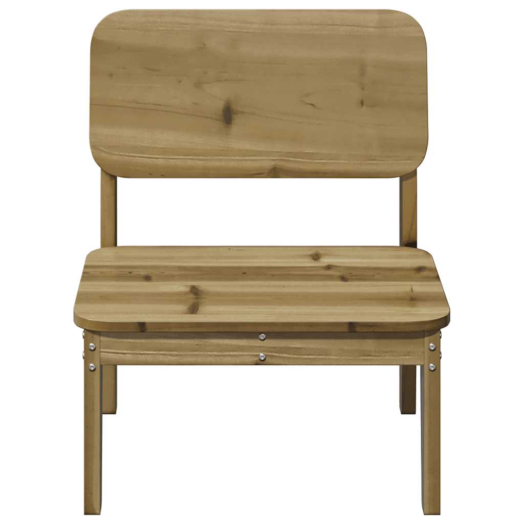 Καρέκλα κήπου  60x52,5x72 cm Εμποτισμένο ξύλο πεύκο