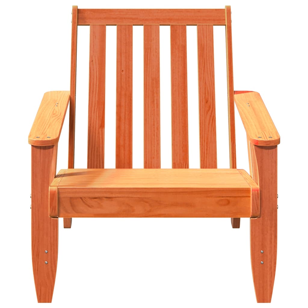 Καρέκλα κήπου Adirondack Wax Brown 75x77x77 cm