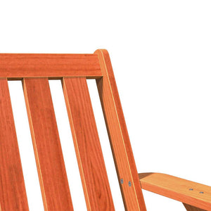 Καρέκλες Adirondack κήπου 2 τεμάχια κερί καφέ 75x77x77 cm