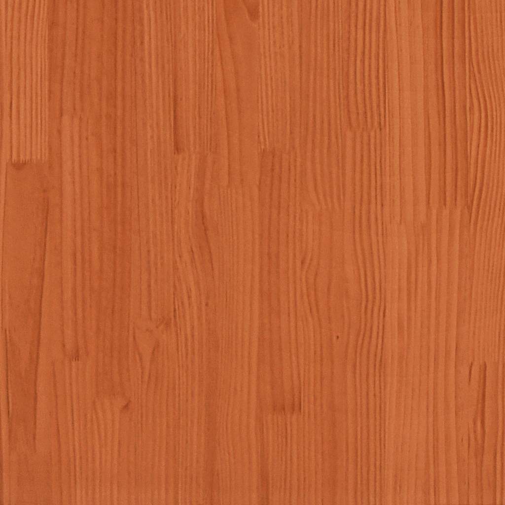 Καρέκλες Adirondack κήπου 2 τεμάχια κερί καφέ 75x77x77 cm