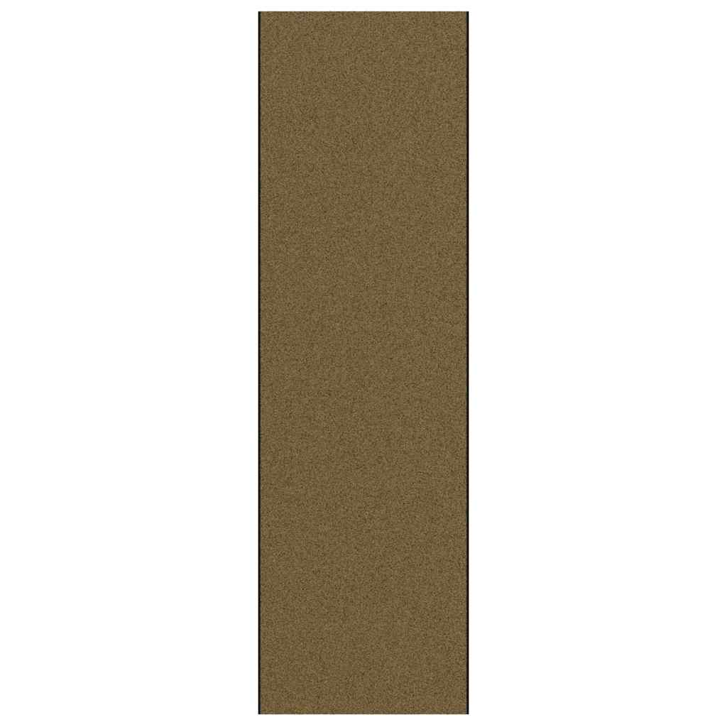 Χαλάκι Εξώπορτας Καφέ και Μαύρο 120 x 400 cm 100% Πολυαμίδιο