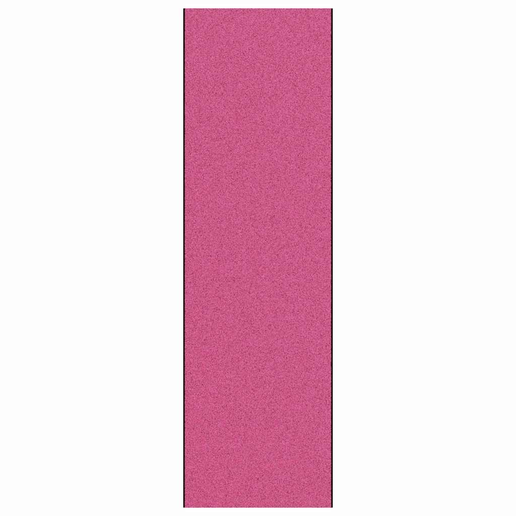 Χαλάκι Εξώπορτας Ροζ και Μαύρο 120 x 400 cm Πολυαμίδιο και PVC
