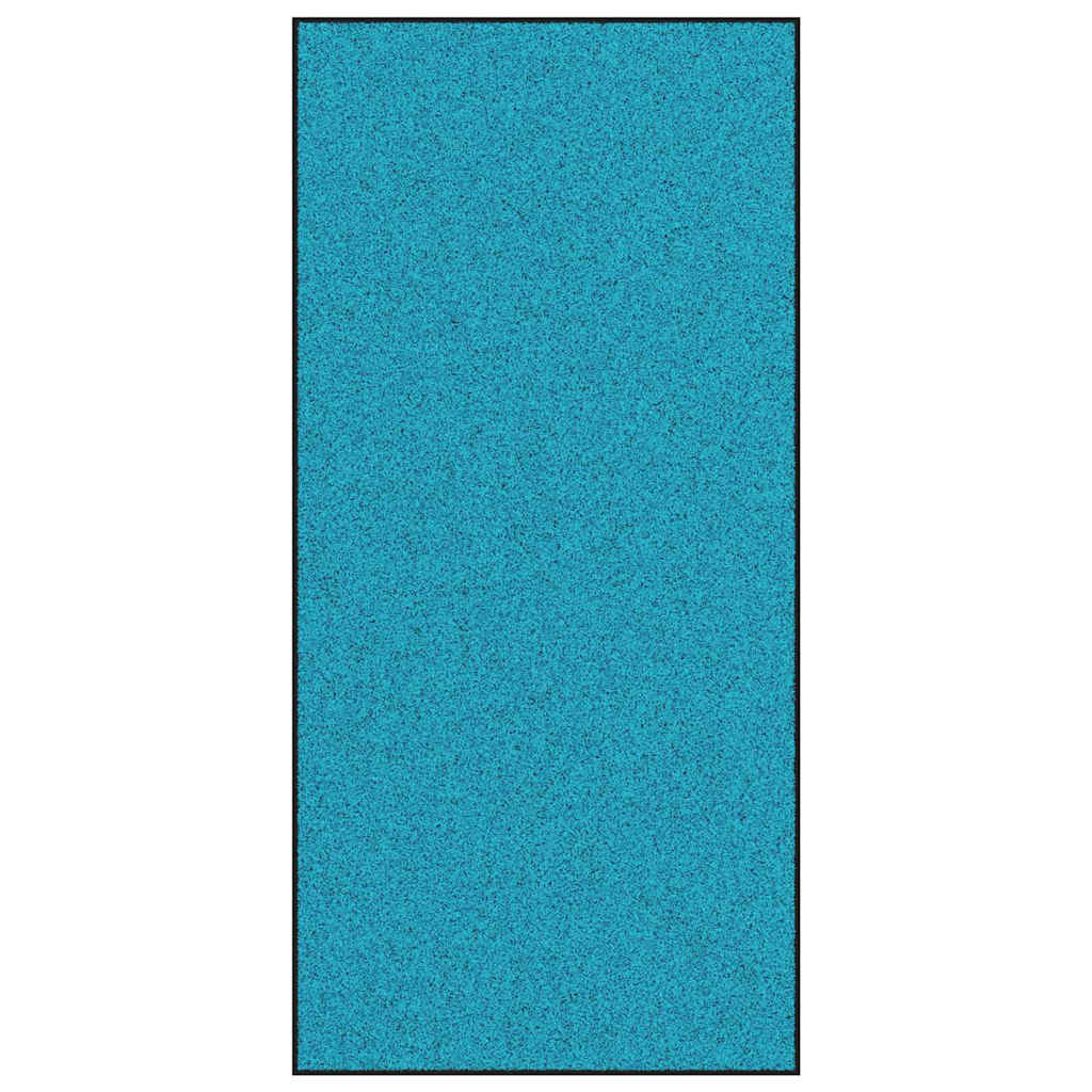 Χαλάκι Εξώπορτας Άλλο Κυανί και Μαύρο 120 x 250 cm - Pakobazaar