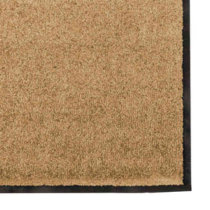 Χαλάκι Εξώπορτας Άλλο Κρέμα και Μαύρο 120 x 250 cm