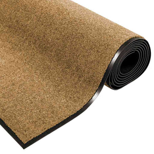 Χαλάκι Εξώπορτας Άλλο Κρέμα και Μαύρο 120 x 250 cm