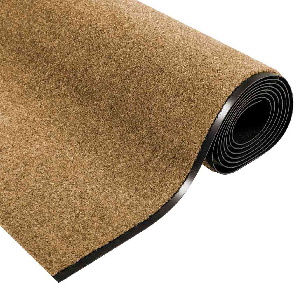 Χαλάκι Εξώπορτας Άλλο Κρέμα και Μαύρο 120 x 400 cm