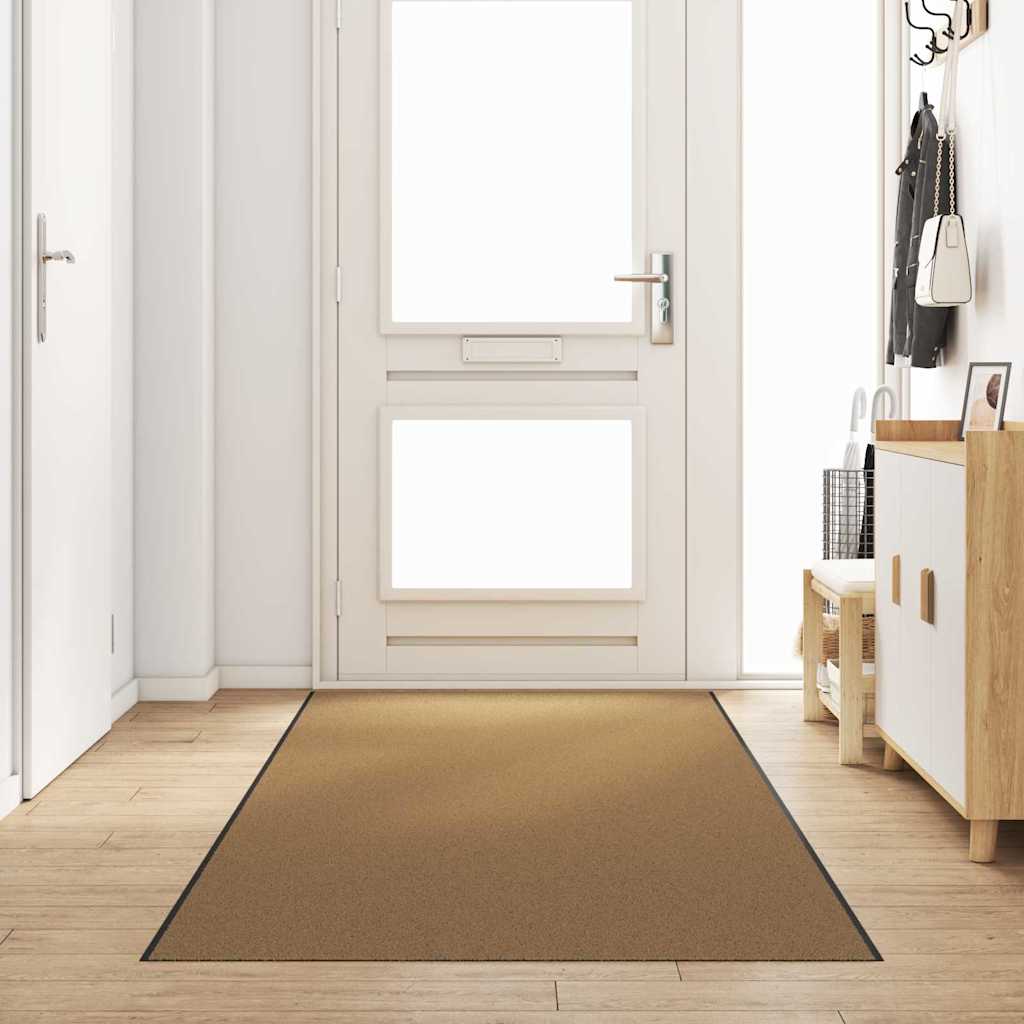 Χαλάκι Εξώπορτας Άλλο Κρέμα και Μαύρο 120 x 400 cm