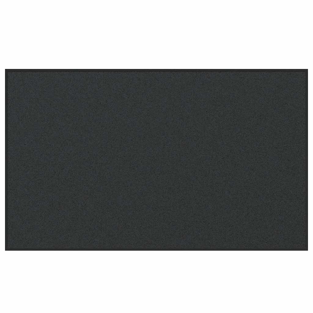 Χαλάκι Εξώπορτας Μαύρο 90 x 150 cm 100% Πολυαμίδιο - Pakobazaar