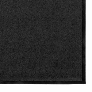 Χαλάκι Εξώπορτας Μαύρο 120 x 400 cm 100% Πολυαμίδιο - Pakobazaar