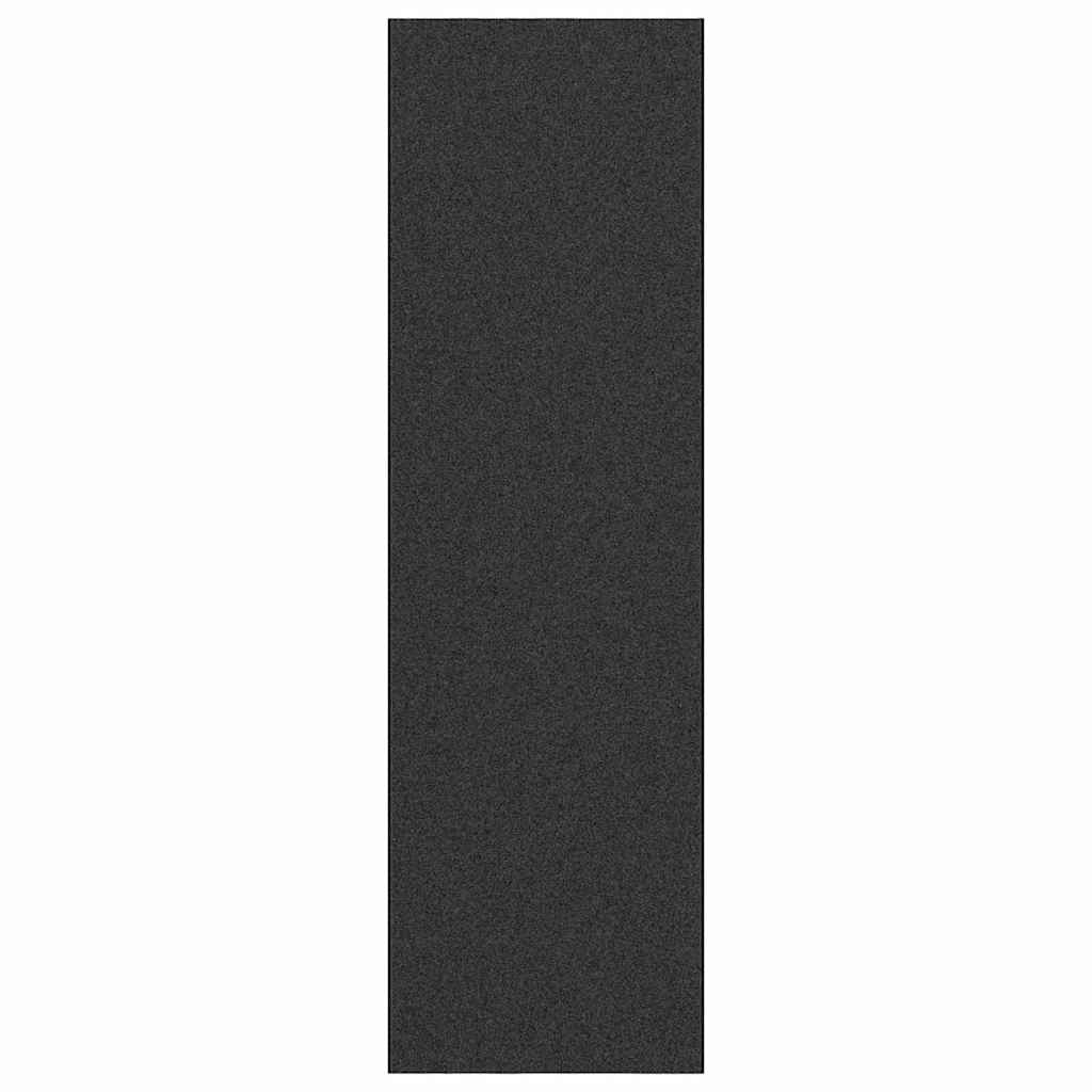 Χαλάκι Εξώπορτας Ανθρακί και Μαύρο 120 x 400 cm 100% Πολυαμίδιο