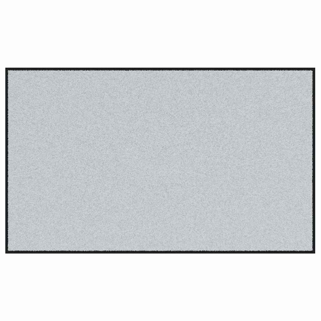 Χαλάκι Εξώπορτας Άλλο Γκρι και Μαύρο 90 x 150 cm