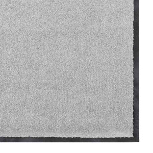 Χαλάκι Εξώπορτας Γκρι και Μαύρο 120 x 180 cm 100% Πολυαμίδιο - Pakobazaar