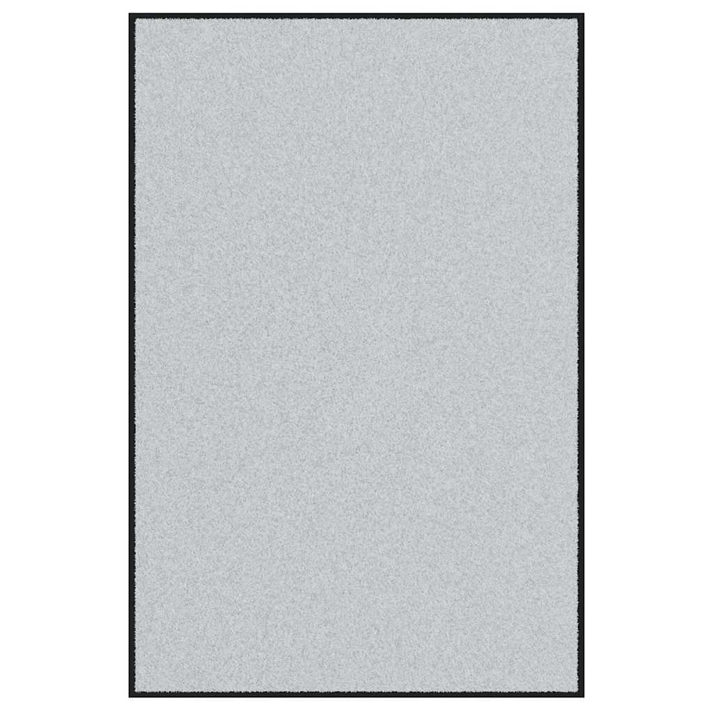 Χαλάκι Εξώπορτας Γκρι και Μαύρο 120 x 180 cm 100% Πολυαμίδιο