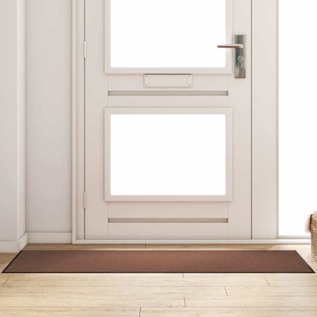 Χαλάκι Εξώπορτας Άλλο Καφέ και Μαύρο 60 x 180 cm