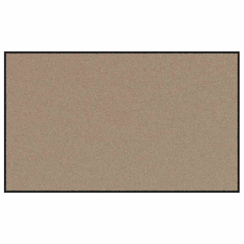 Χαλάκι Εξώπορτας Άλλο Μπεζ και Μαύρο 90 x 150 cm - Pakobazaar