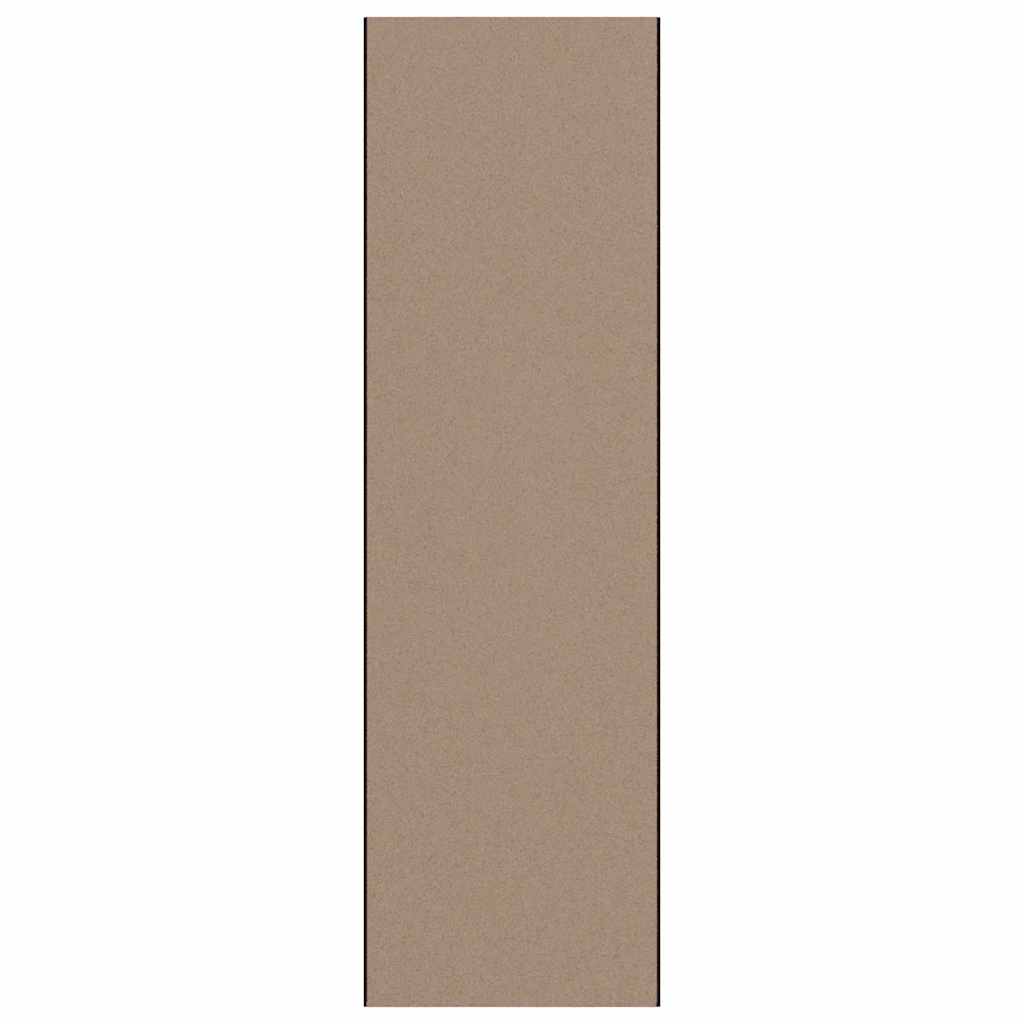 Χαλάκι Εξώπορτας Μπεζ και Μαύρο 120 x 400 cm 100% Πολυαμίδιο