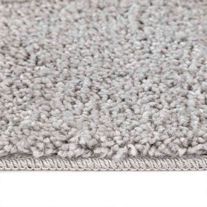 Αντιολισθητικό Σαγκί Χαλάκι Γκρι 120 x 120 cm PP - Pakobazaar