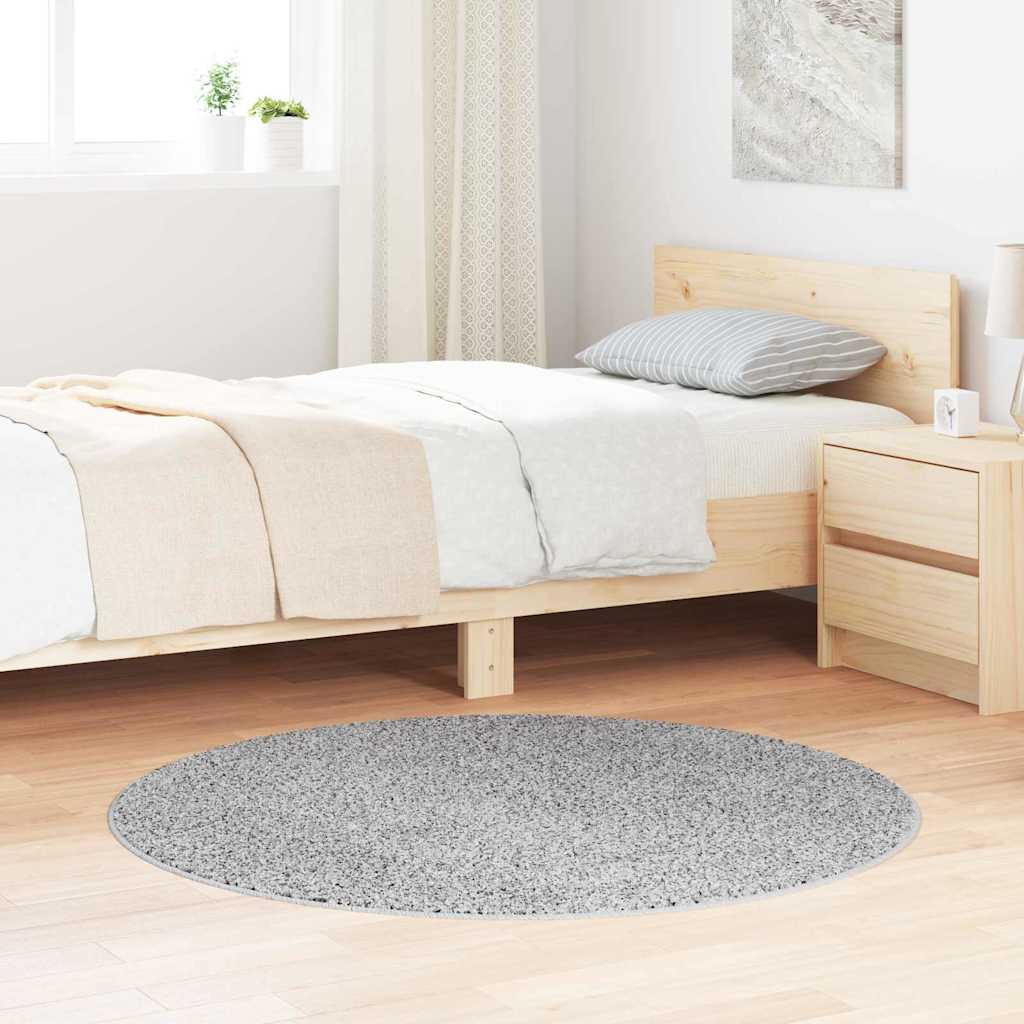Αντιολισθητικό Σαγκί Χαλάκι Γκρι 120 x 120 cm PP