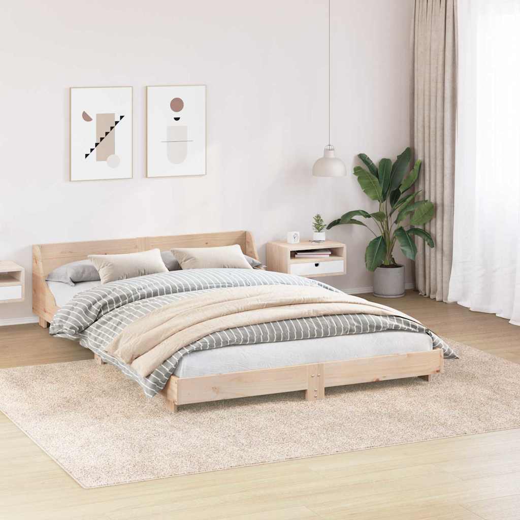 Αντιολισθητικό Σαγκί Χαλάκι Κρεμ 240 x 340 εκ. PP - Pakobazaar