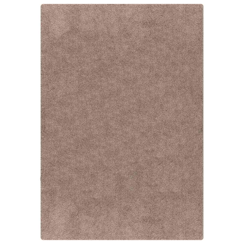 Αντιολισθητικό Σαγκί Χαλάκι Καφέ 80 x 150 cm PP - Pakobazaar