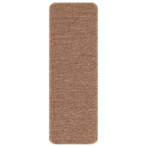 Χαλιά Σκαλοπατιών Αντιολισθητικά 15 τεμ. 60 x 25 cm Κίτρινο PP