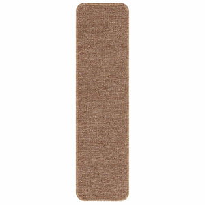 Χαλιά Σκαλοπατιών Αντιολισθητικά 15 τμχ. 75 x 20 cm Κίτρινο PP