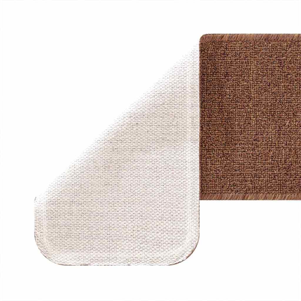 Χαλιά Σκαλοπατιών Αντιολισθητικά 15 pcs Κίτρινο 75 x 20 cm PP