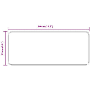Χαλιά Σκαλοπατιών Αντιολισθητικά 15 τεμ. 60 x 25 cm Μπορντό PP