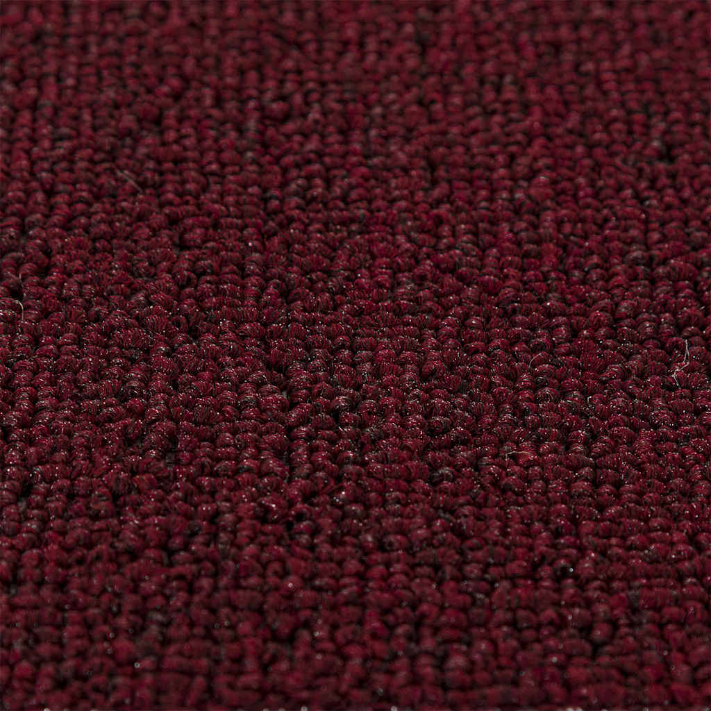 Χαλιά Σκαλοπατιών Αντιολισθητικά 15 pcs Μπορντό 75 x 20 cm PP