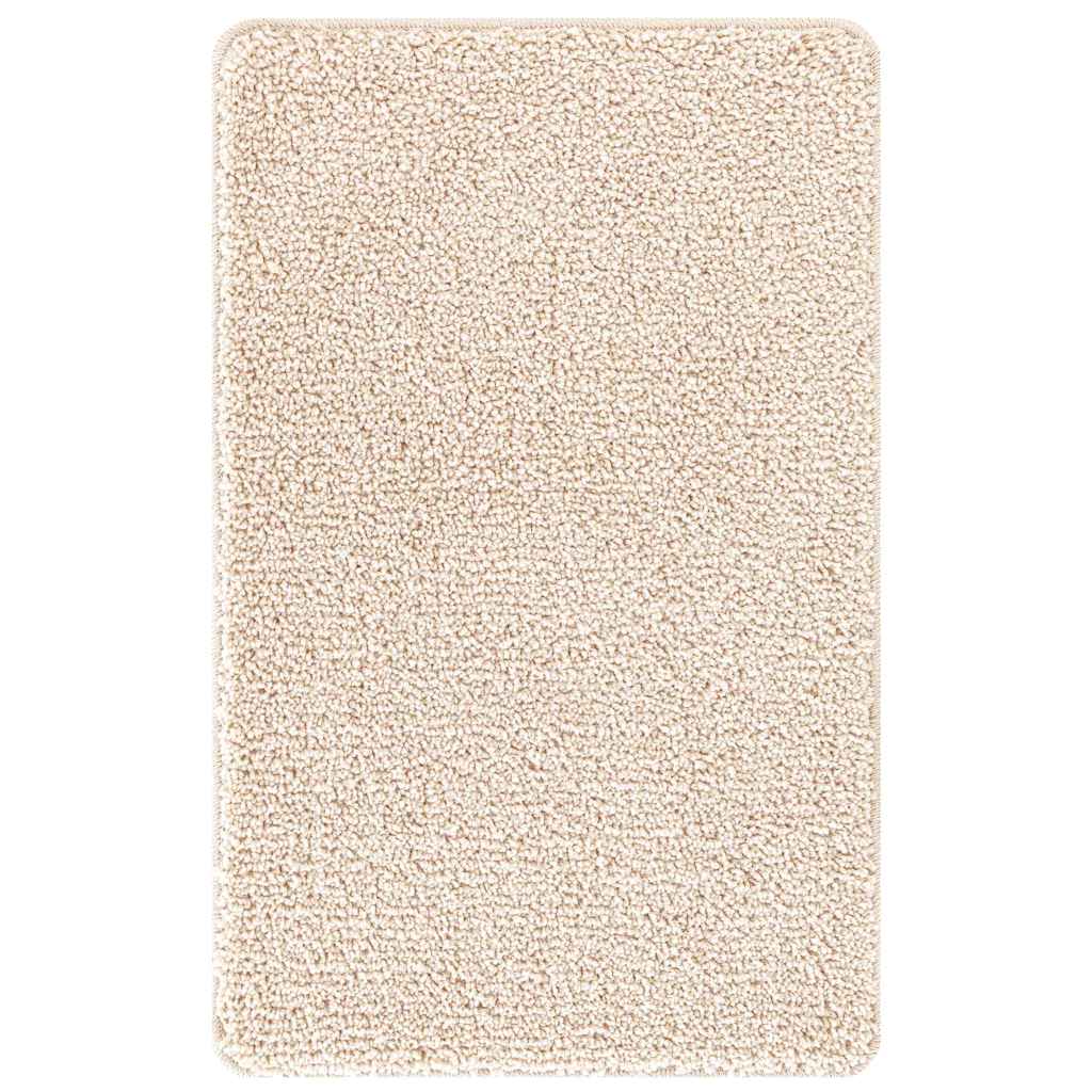 Αντιολισθητικό μαξιλάρι μπάνιου Κρεμ 50 x 80 cm PP - Pakobazaar